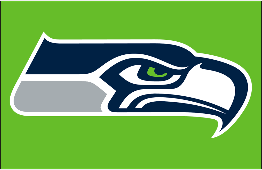 Seawawks Logo - Seattle Seahawks Primary Dark Logo Football League NFL