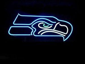 Seawawks Logo - New Seattle Seahawks Logo Beer Neon Light Sign 24x20