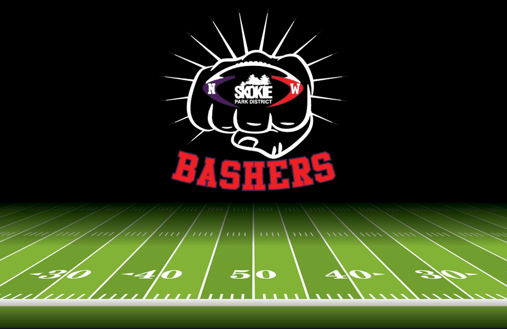 Skokie Logo - Skokie BASHERS Tackle Football