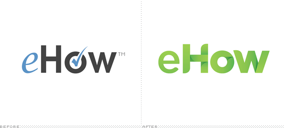 How Logo - Brand New: eHow Answers How to Make a Logo. Sort of.