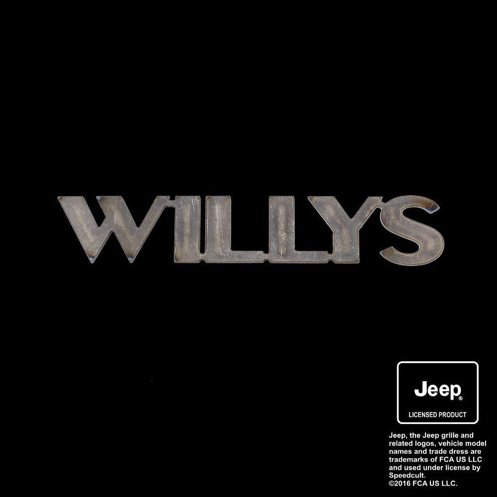 Willys Logo - Willys Forties Style Logo - Speedcult Officially Licensed