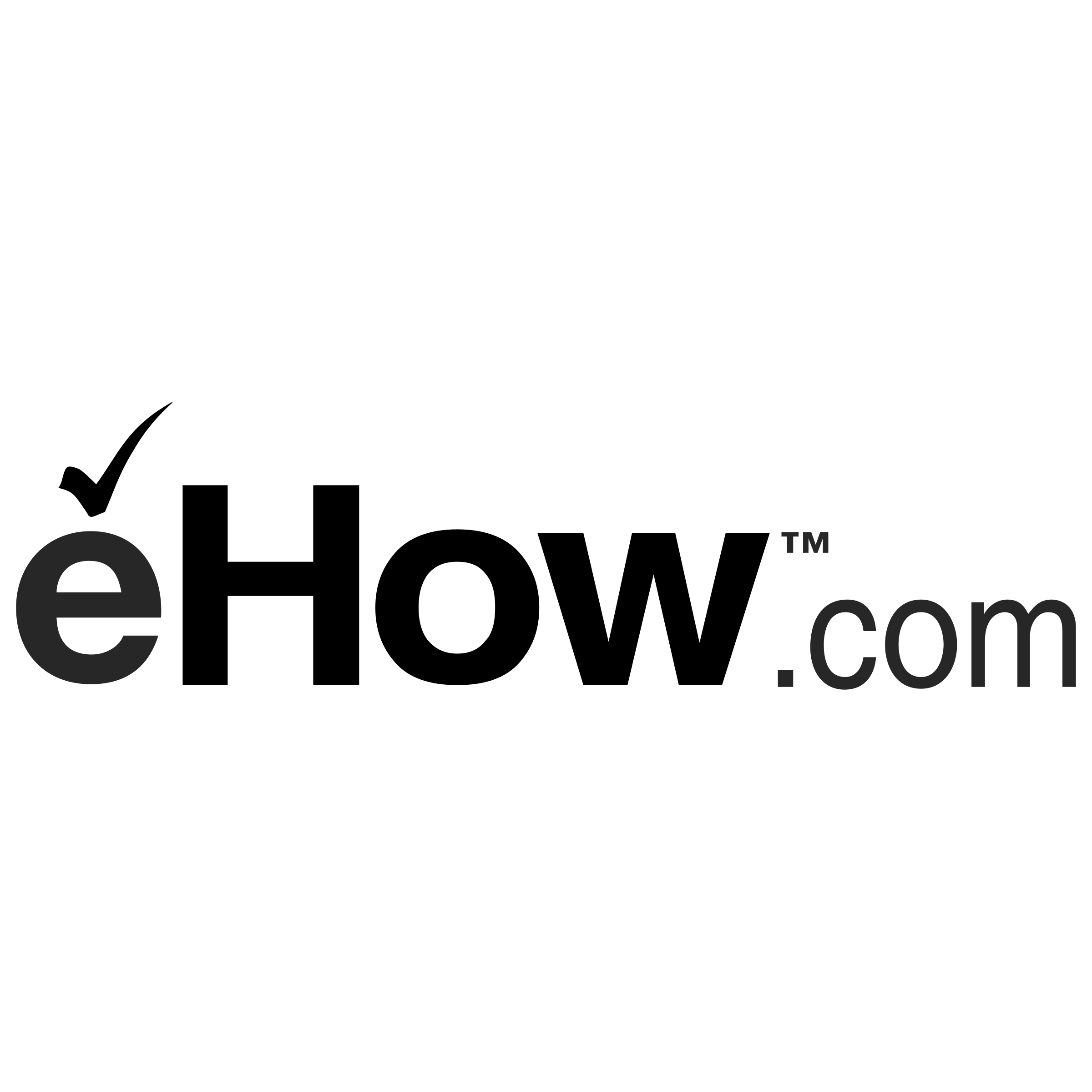 eHow Logo - eHow com Logo PNG Transparent & SVG Vector