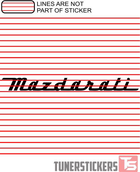 Mazdarati Logo - Mazdarati - Tuner Stickers