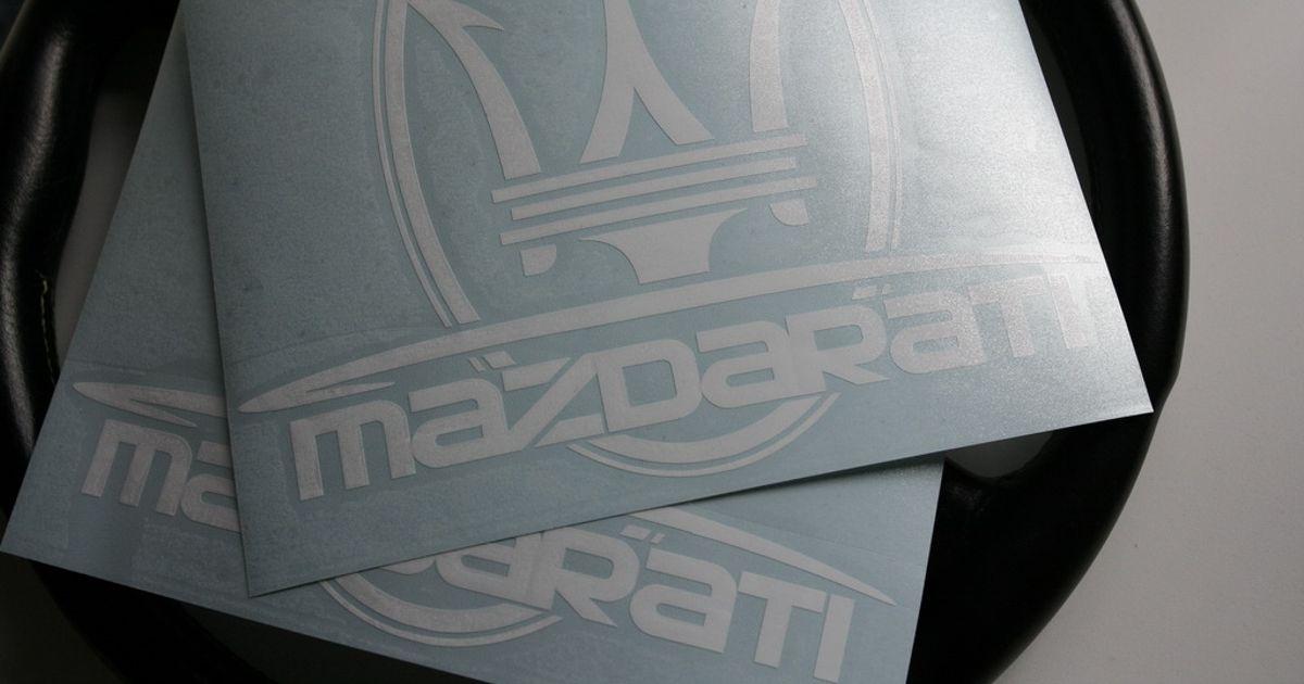 Mazdarati Logo - a friend of mine is looking for this decal... can somebody tell me where ...