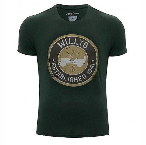 Willys Logo - Camiseta Jeep® Willys Logo Redondo Original Jeep - R$ 129,90 em ...