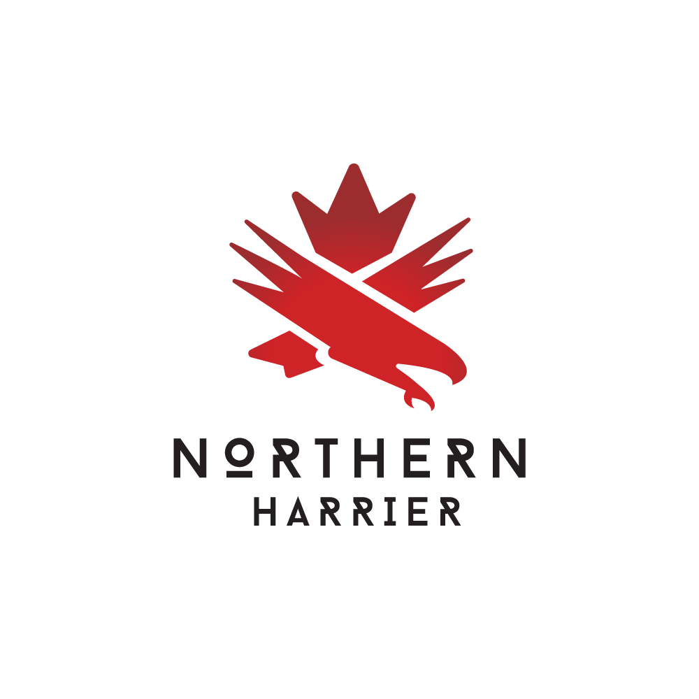 Harrier Logo - Northern Harrier—Crown Logo Design | Logo Cowboy