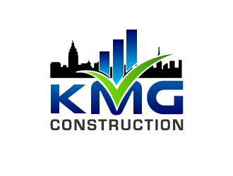 KMG Logo - KMG Construction logo design - 48HoursLogo.com