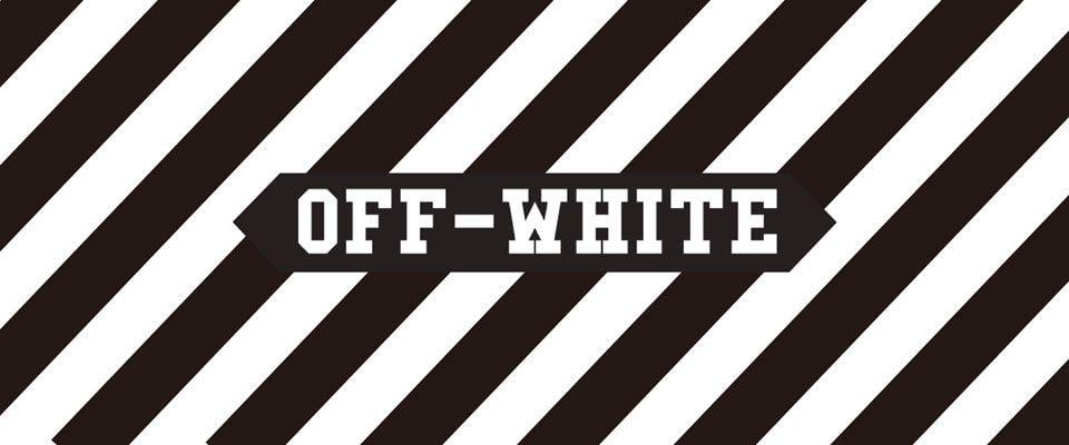 Off White White Logo - Off-white is the new trend! — TheLifeOfBako