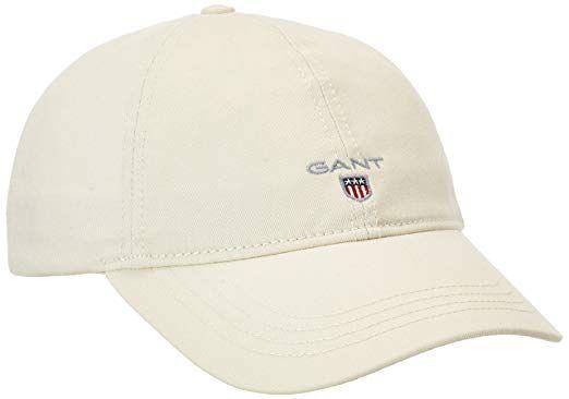 Beige Logo - GANT Men's Twill Baseball Cap, Beige (Putty), One Size: Amazon.co.uk