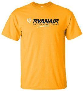 Ryanair Logo - Ryanair Vintage Logo Irish Airline T-Shirt | eBay