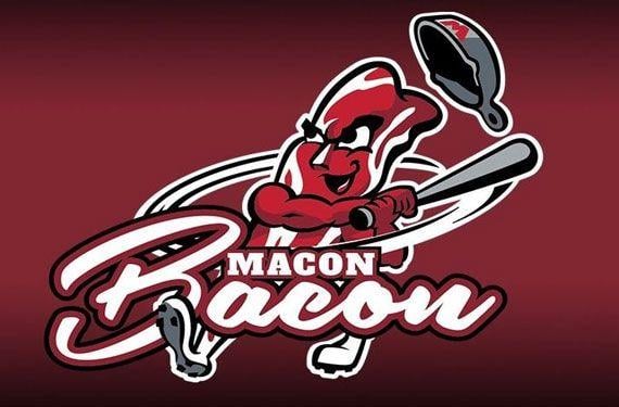 Bacon Logo - Introducing your Macon Bacon. Chris Creamer's SportsLogos.Net News
