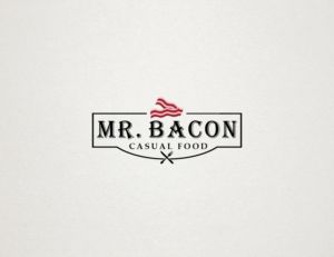 Bacon Logo - 44 Bold Logo Designs | Restaurant Logo Design Project for Mr. Bacon