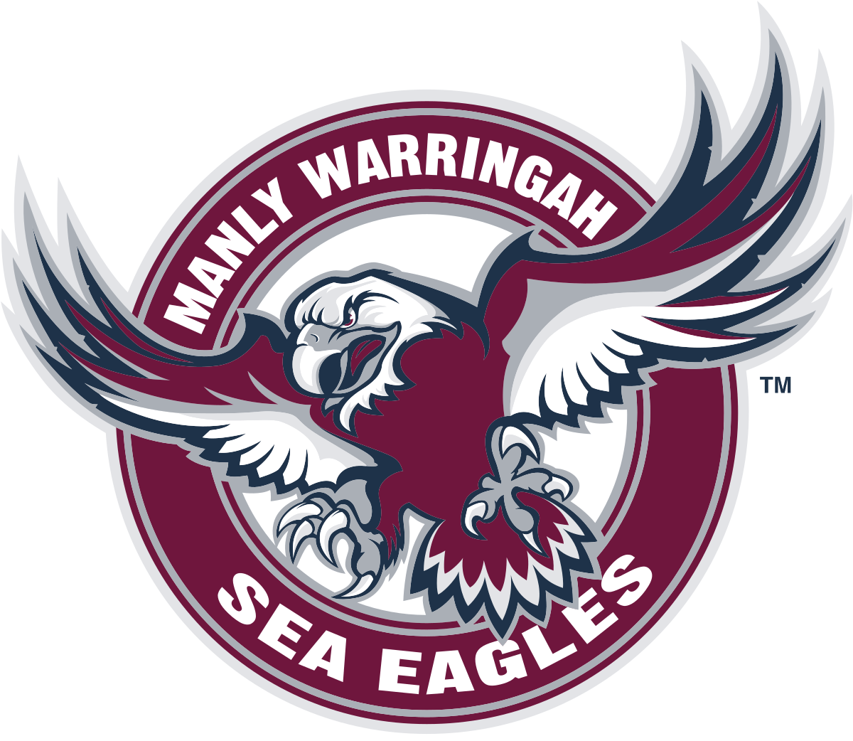 Manly Logo - Manly Warringah Sea Eagles