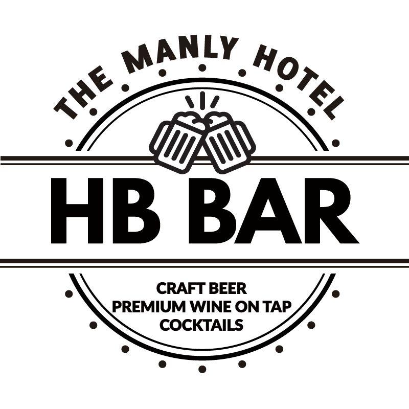 Manly Logo - HB BAR LOGO - The Manly Hotel