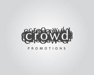 Crowd Logo - Crowd promotions Designed by !mude