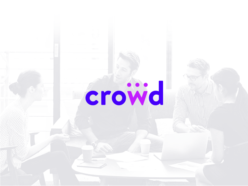 Crowd Logo - Crowd, logo by Chiara Mensa | Dribbble | Dribbble