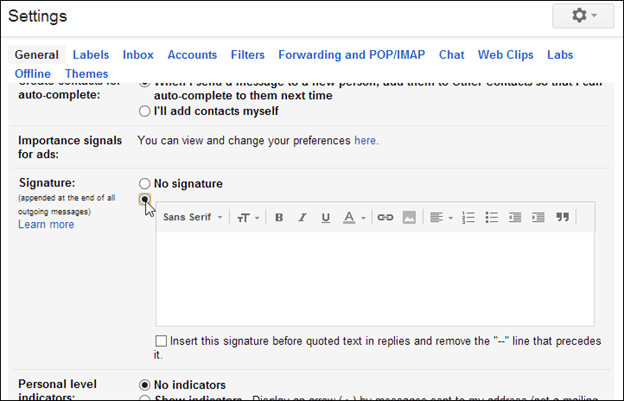 Gmail Signature Logo - Gmail Guide: Attachments, Signatures, and Security