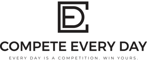 Compete Logo - Compete Every Day: Positive Motivation & Performance Apparel for Life