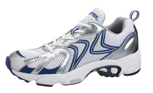 Aetrex Logo - Aetrex Z581 Logo Running Shoe White Silver Mens Women s X Wide 6 ...