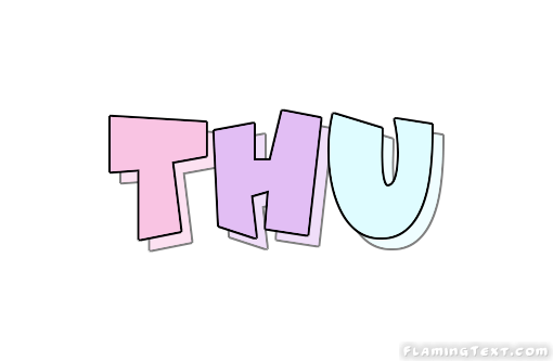 Thu Logo - Thu Logo. Free Name Design Tool from Flaming Text