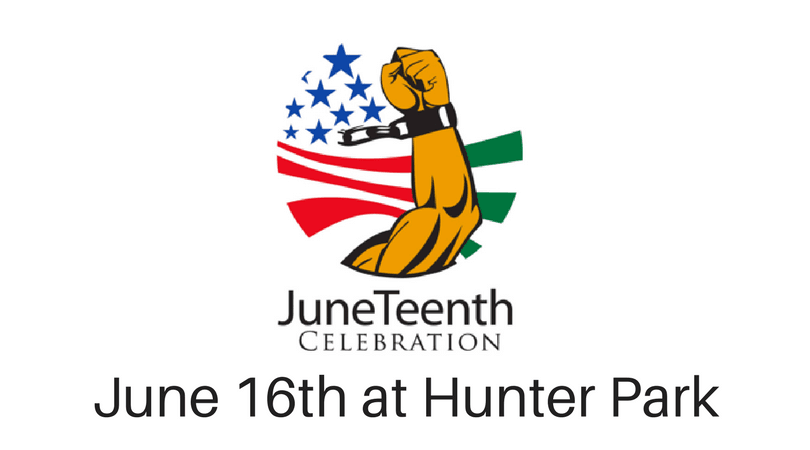 Juneteenth Logo - DouglasvilleCalendar.com. A Community Sourced Event Calendar