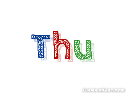 Thu Logo - Thu Logo | Free Name Design Tool from Flaming Text