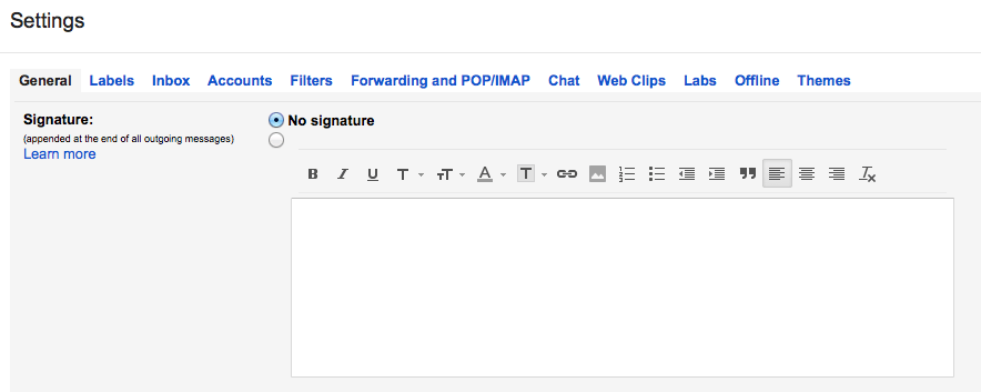 Gmail Signature Logo - How to Create a Gmail Signature