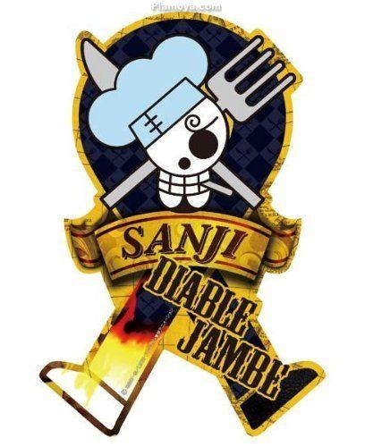 Sanji Logo - Magukore One Piece Sanji (New World Ver.) (Ribbon Type) One Piece ...