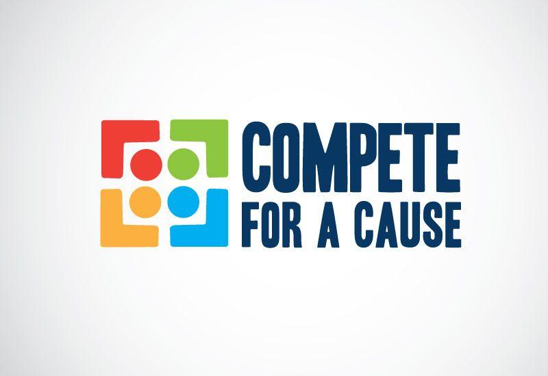 Compete Logo - Compete for a Cause - Freelance Graphic Designer