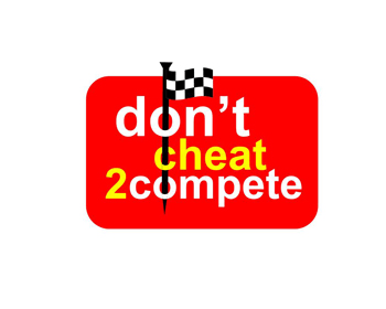 Compete Logo - Don't Cheat to Compete logo design contest