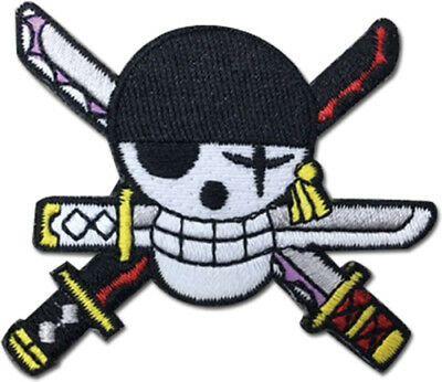 Sanji Logo - LEGIT** ONE PIECE Sanji Jolly Roger Skull Symbol Logo Iron On Patch ...