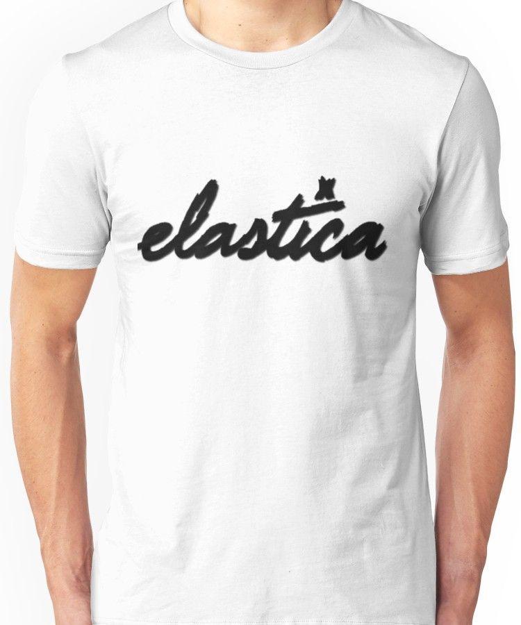 Elastica Logo - Elastica Logo (IN BLACK) | Unisex T-Shirt | Products | Pinterest | T ...