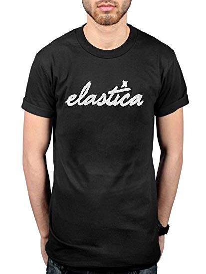 Elastica Logo - Official Elastica Logo T-Shirt | Amazon.com