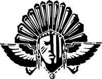 Lakota Logo - This is an old Lakota logo. The American Indian is a symbol for free