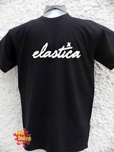 Elastica Logo - ELASTICA rock indie new wave punk T shirt | eBay