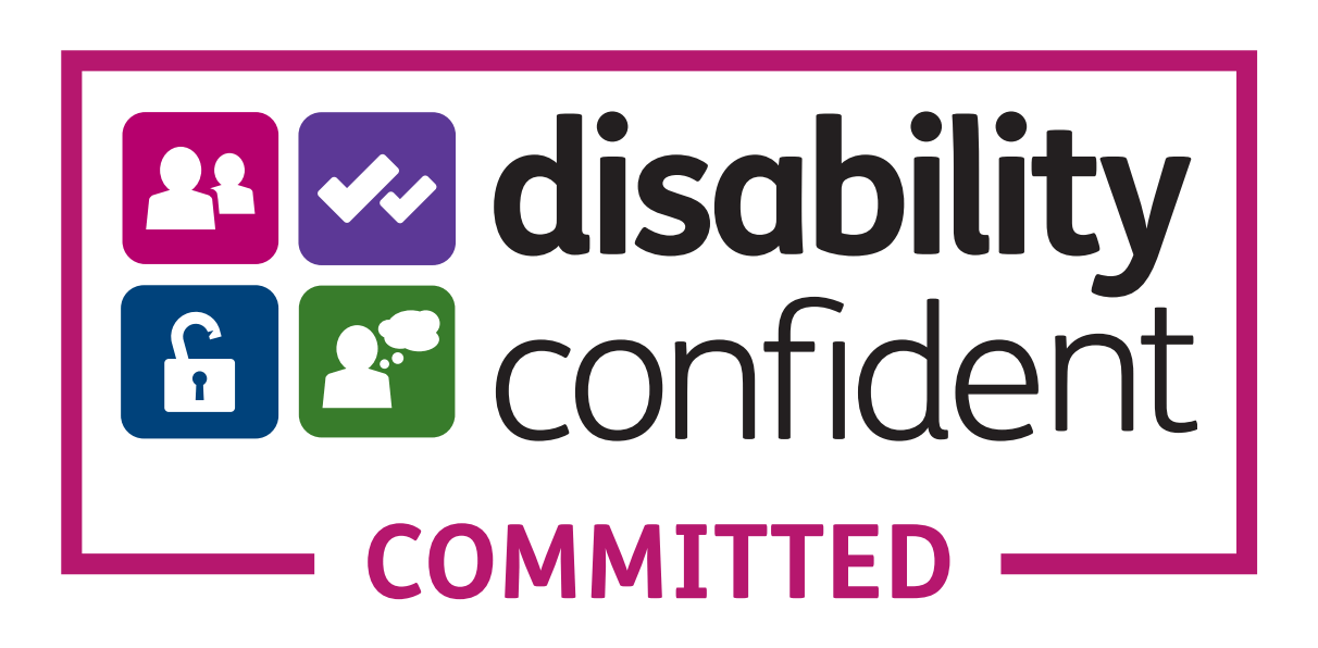 Committed Logo - We are Disability Confident Committed - Parker Shaw