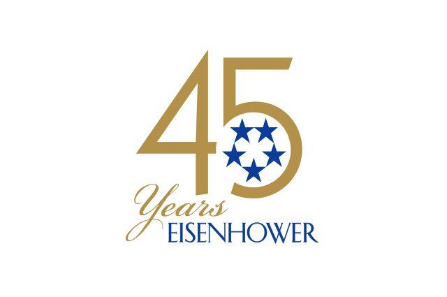 45th Logo - Eisenhower 45th Logo -