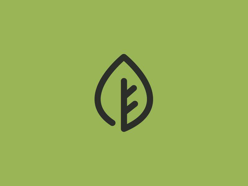 Leaf Logo - Water droplet/Leaf Logo | Les Arts | Pinterest | Leaf logo, Logos ...