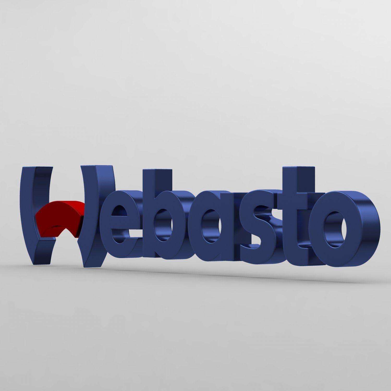 Webasto Logo - Webasto logo 3D Model in Parts of auto 3DExport