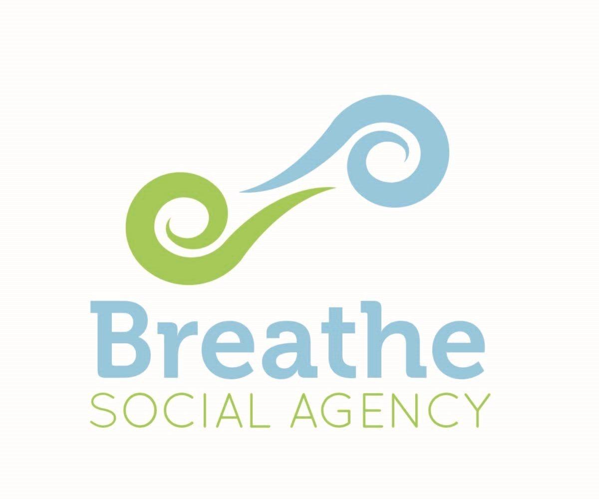 Breathe Logo - Modern, Upmarket, Ad Agency Logo Design for Breathe Social Agency by ...