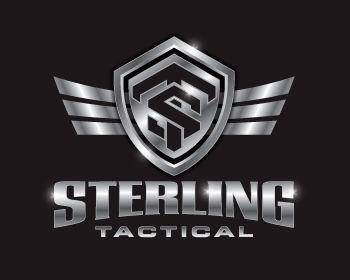 Tactical Logo - Logo design entry number 40 by scave. Sterling Tactical logo contest