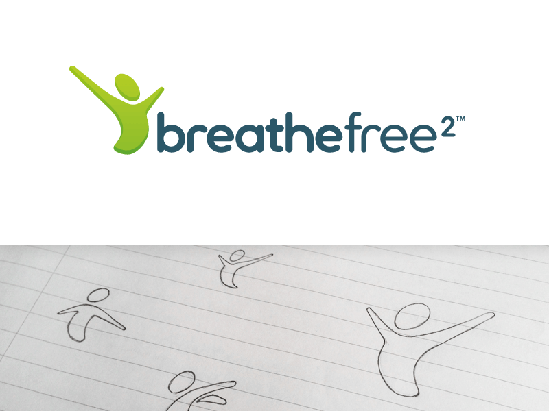 Breathe Logo - Breathe Free 2 Logo by Luke Etheridge | Dribbble | Dribbble