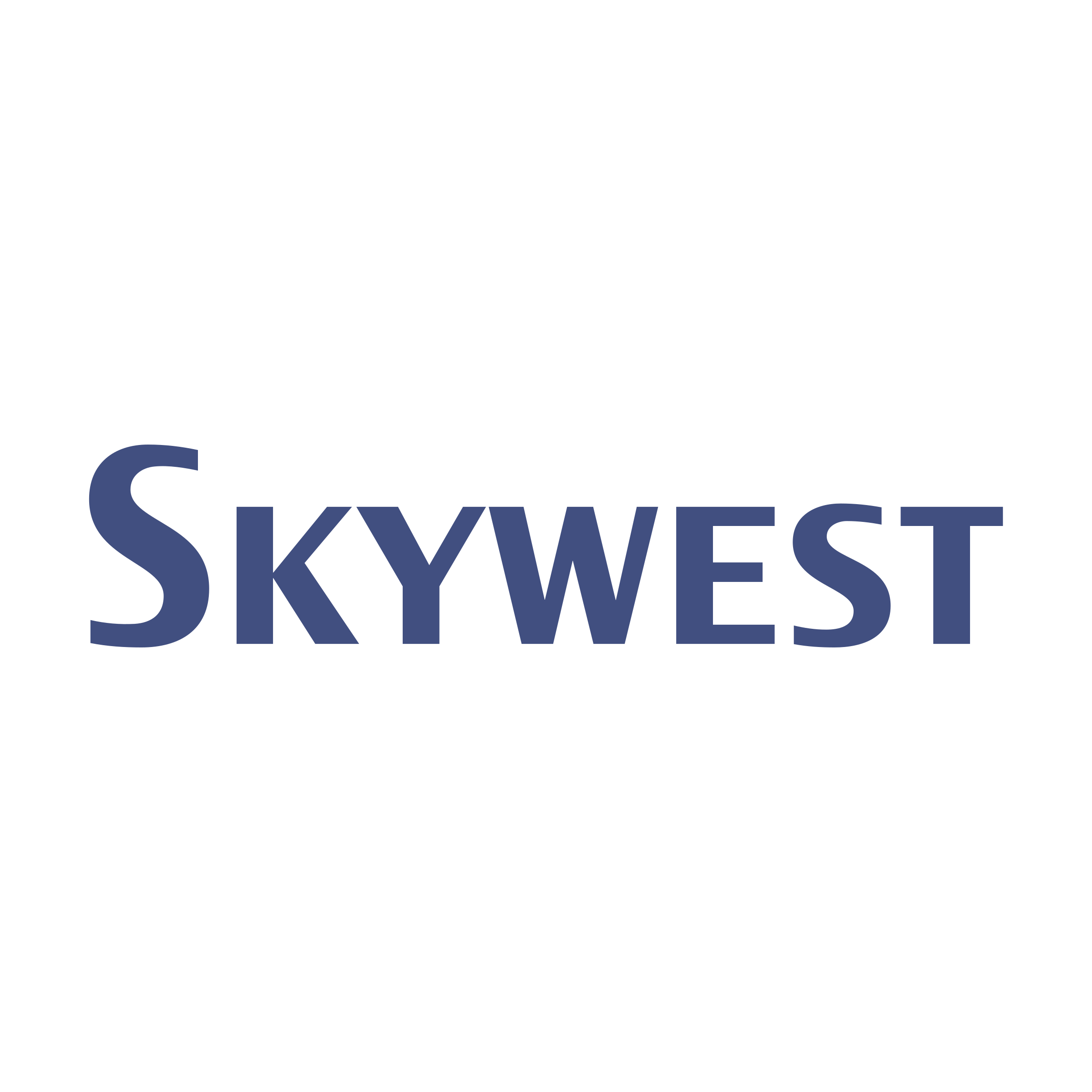 SkyWest Logo - SkyWest Airlines Logo PNG Transparent & SVG Vector - Freebie Supply