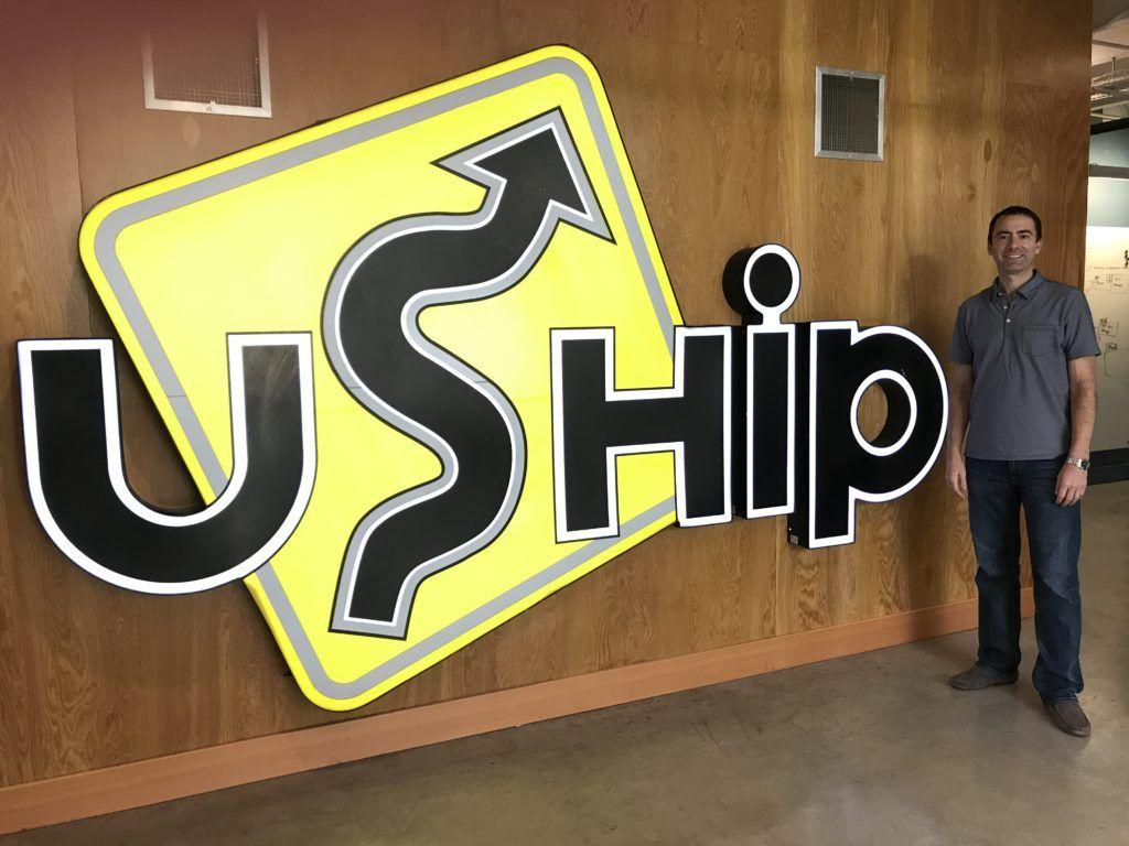 uShip Logo - uShip Unveils Bright, Inviting New Corporate Headquarters - SiliconHills