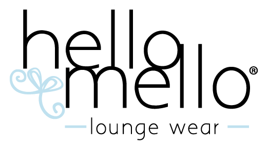 Mello Logo - Hello Mello Lounge Pants | Loungewear in Carry Pouch | Pajama Pants