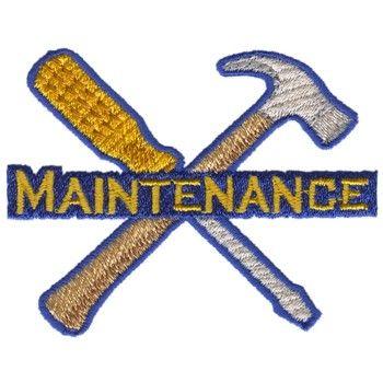 Maintenance Logo - Maintenance Logo Embroidery Design