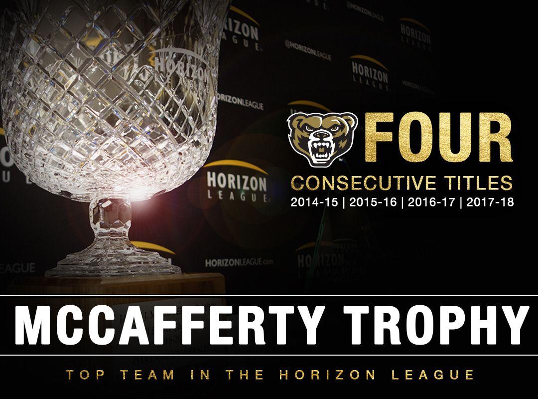 McCafferty Logo - OAKLAND CAPTURES FOURTH STRAIGHT MCCAFFERTY TROPHY