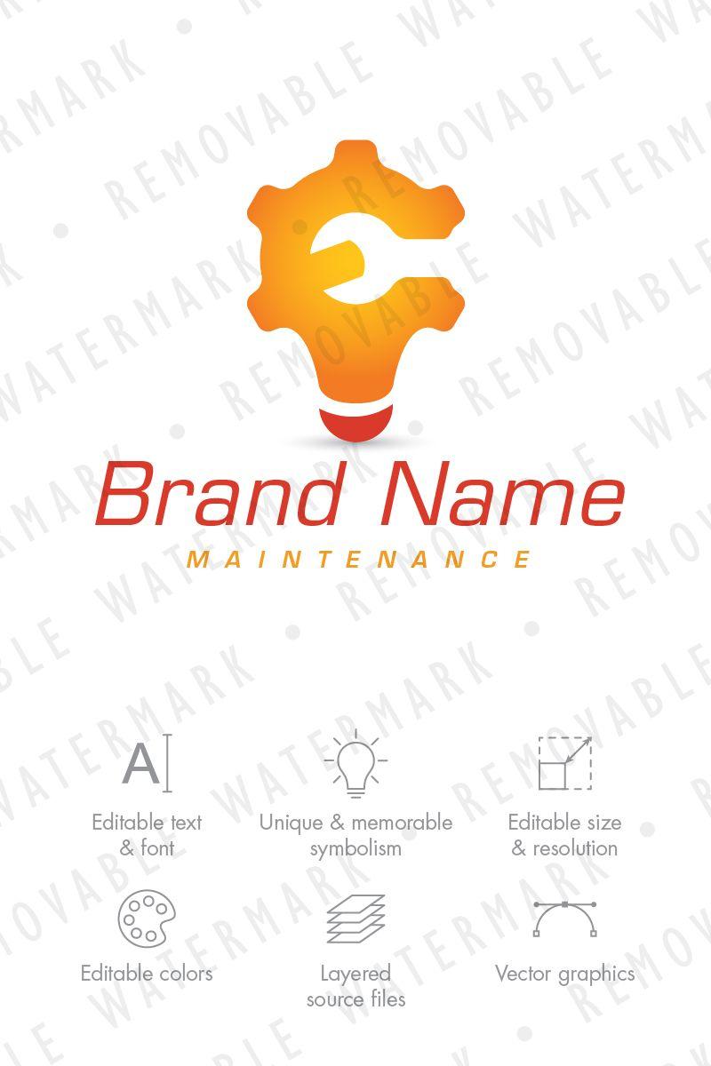 Maitenece Logo - Smart Maintenance Logo Template