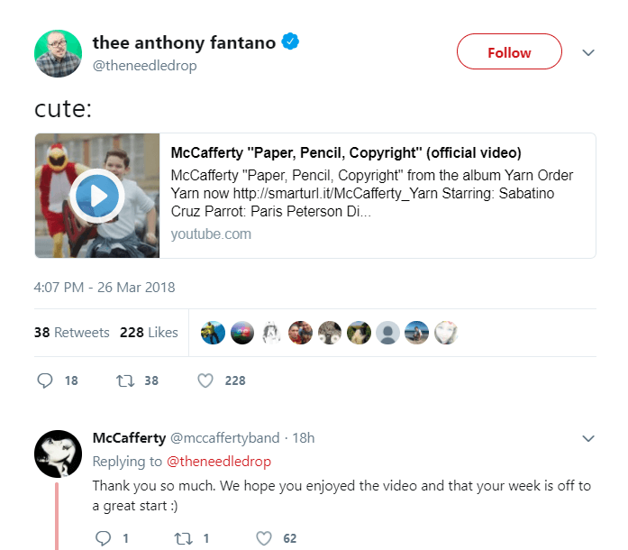 McCafferty Logo - Anthony Fantano's response to 