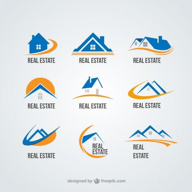 Real Logo - Real state logos collection Vector | Free Download